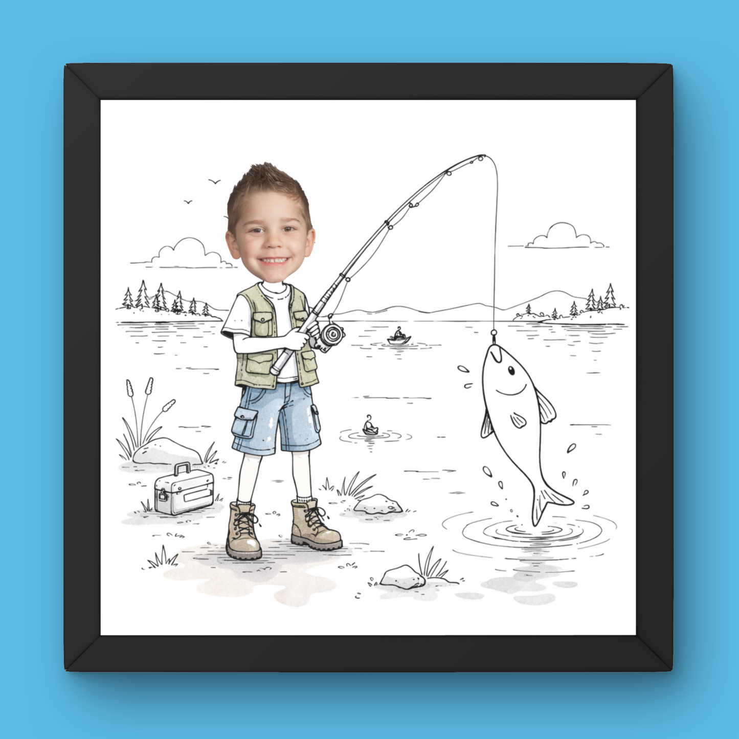 CAUGHT A FISH
