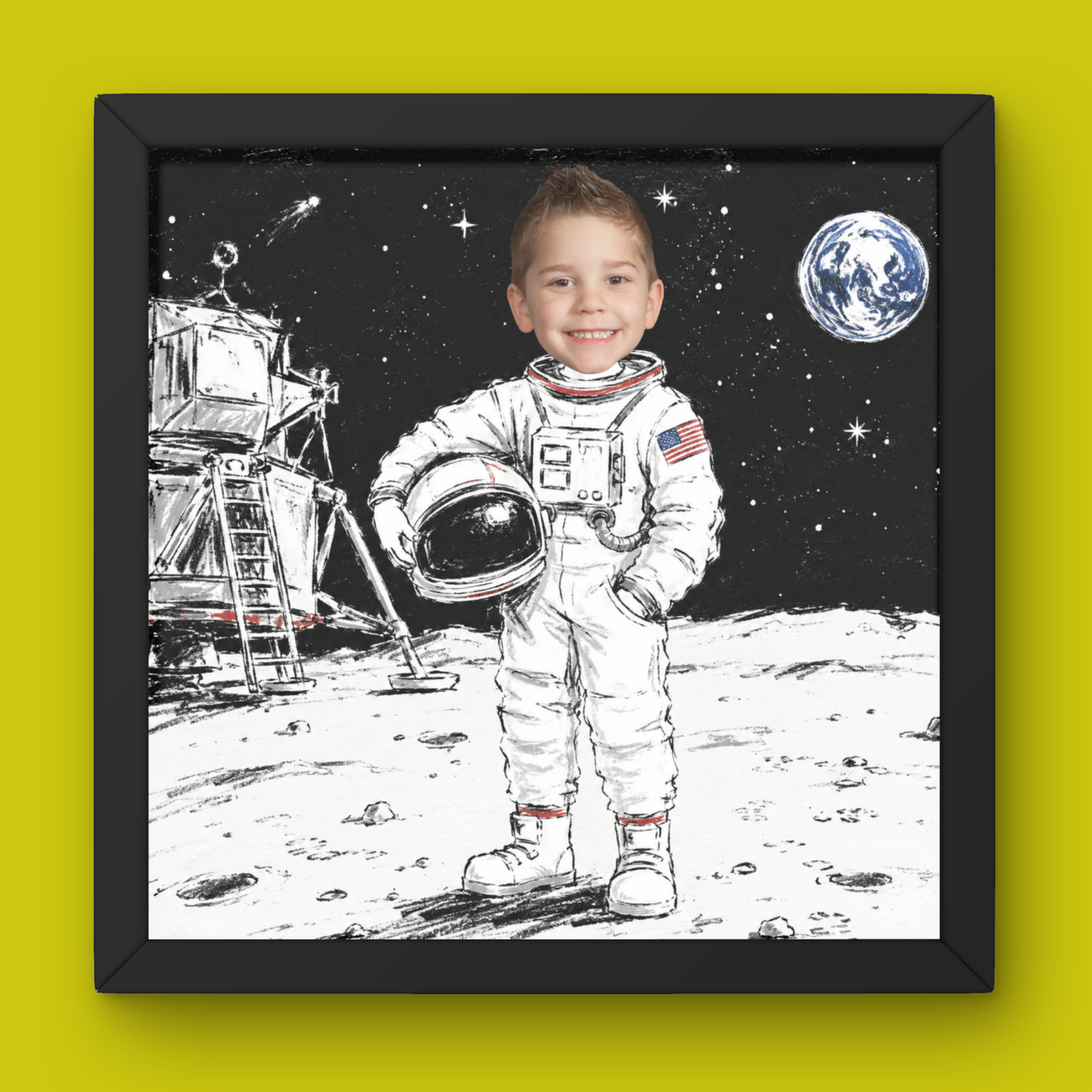 ASTRONAUT IN SPACE