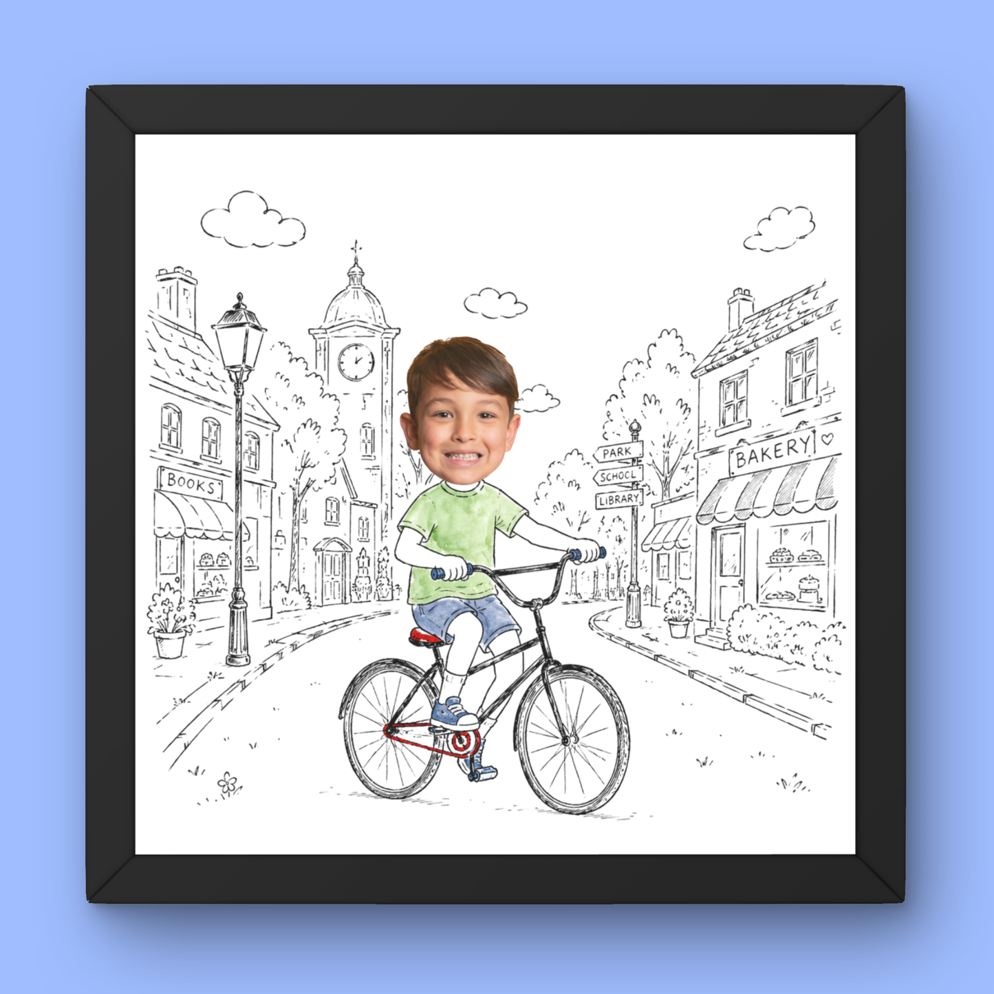 Biking Around Town