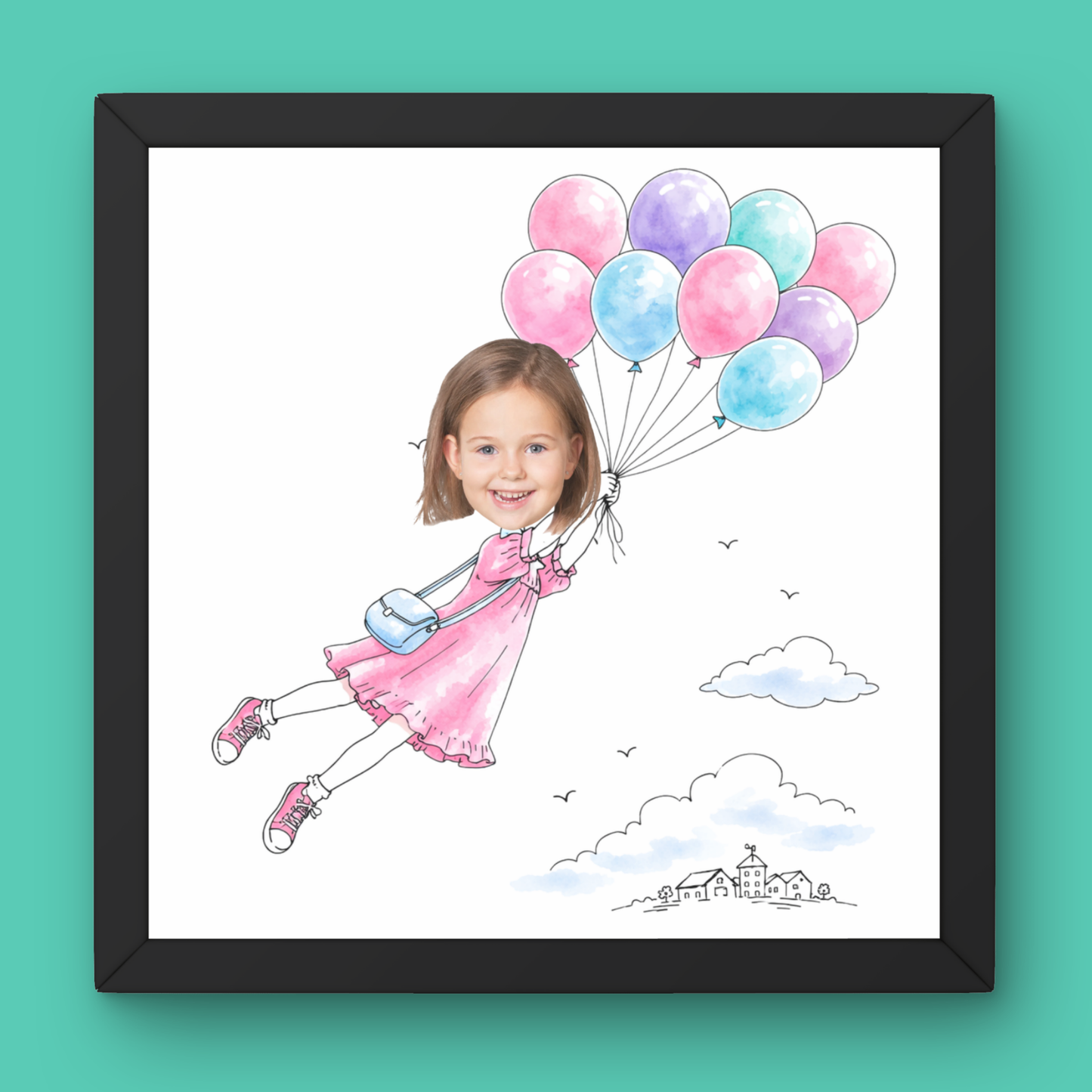 FLYING WITH BALLOONS
