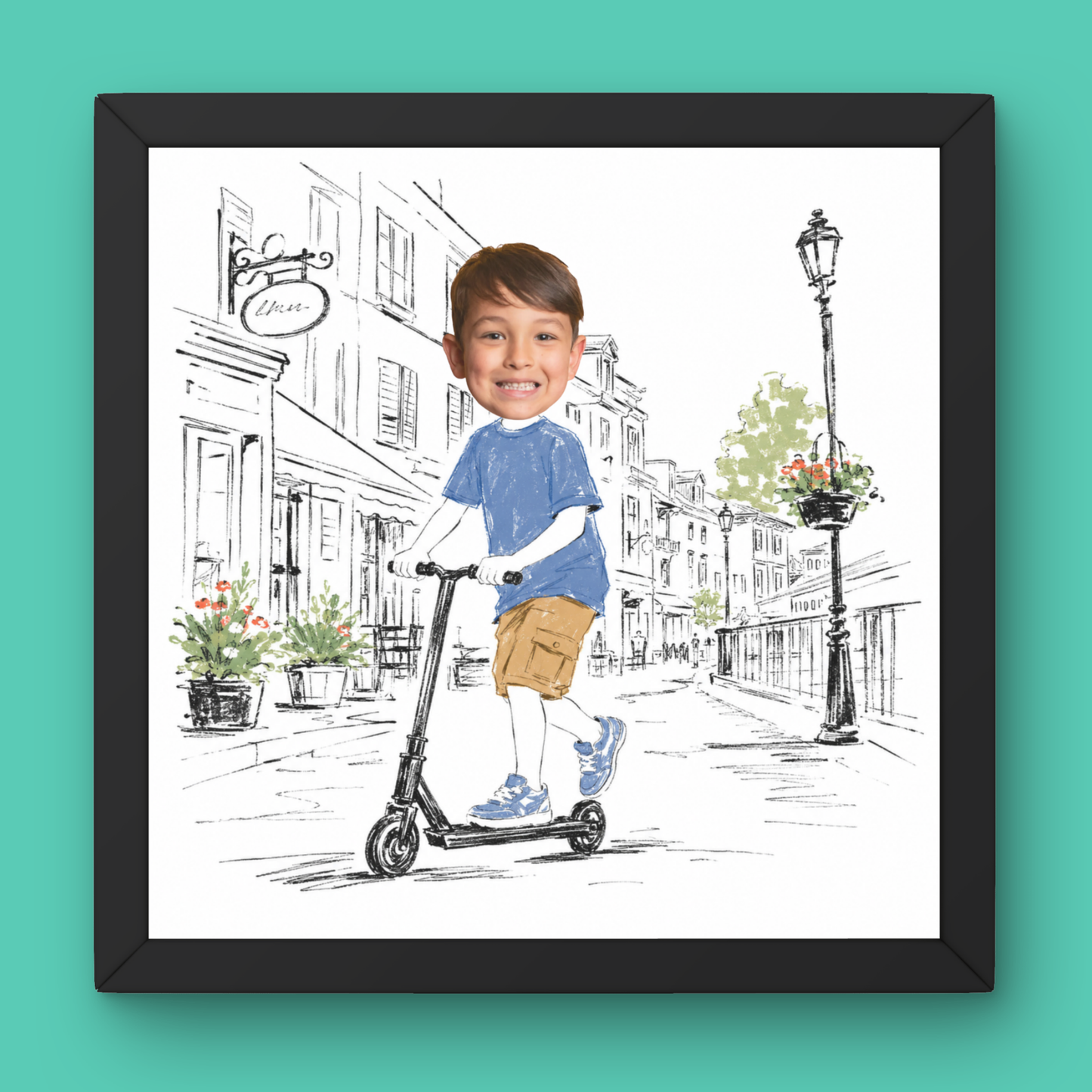SCOOTER AROUND TOWN