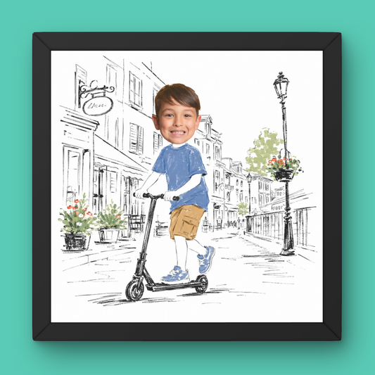SCOOTER AROUND TOWN