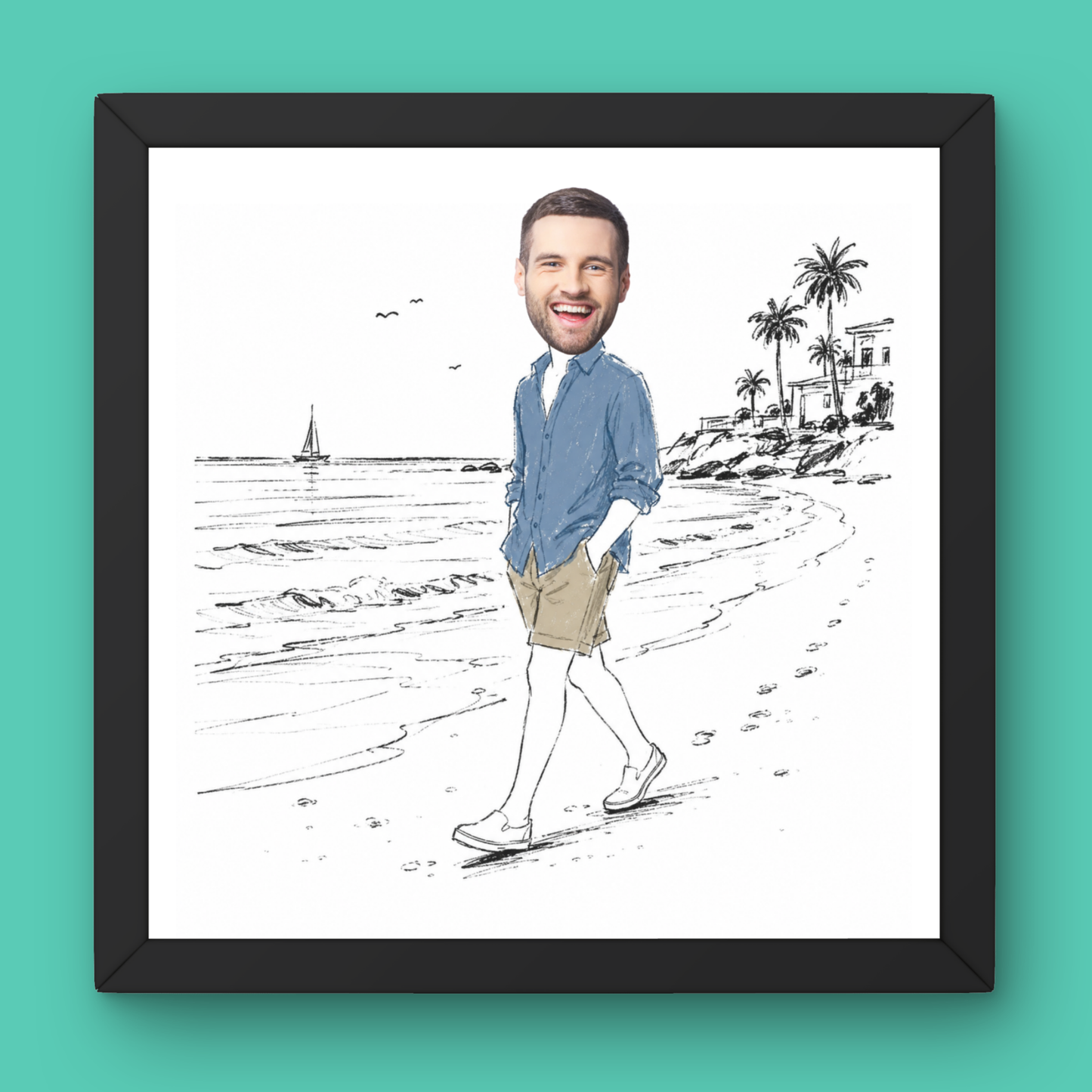 WALK ON THE SAND