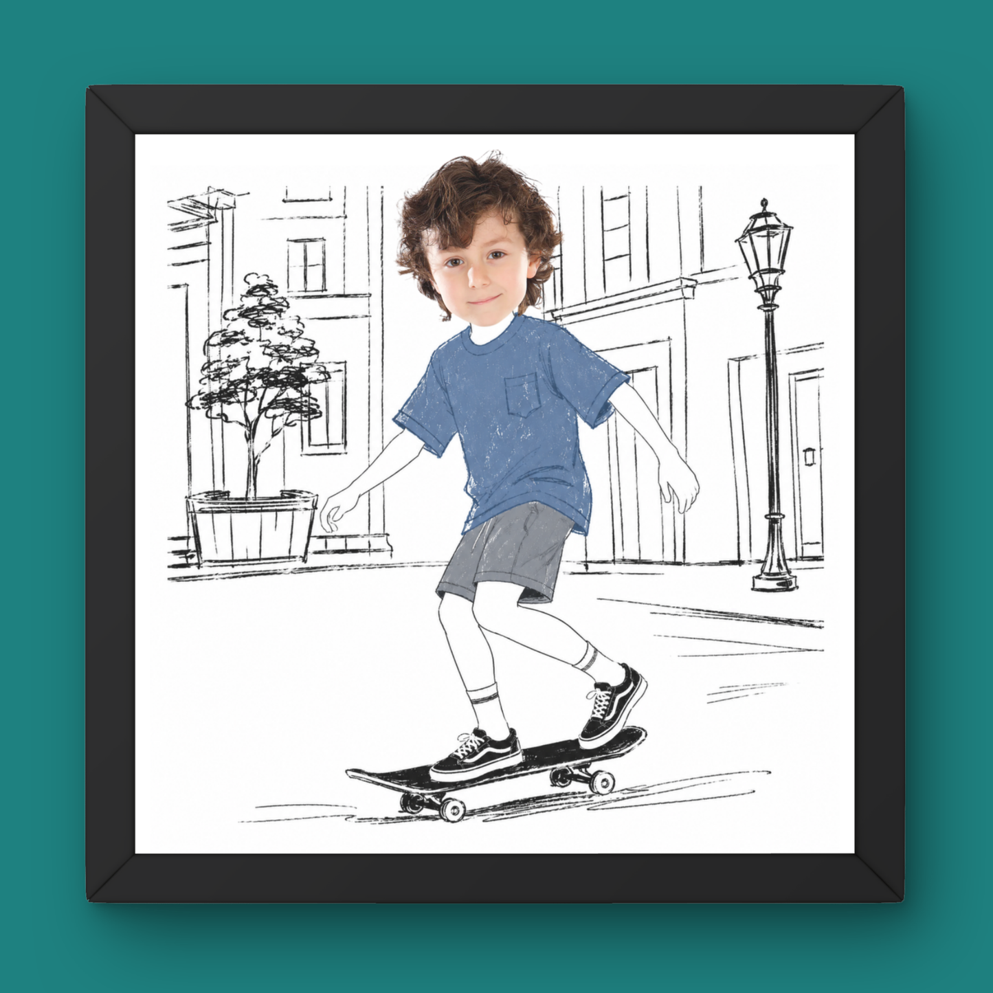 SKATEBOARDING AROUND