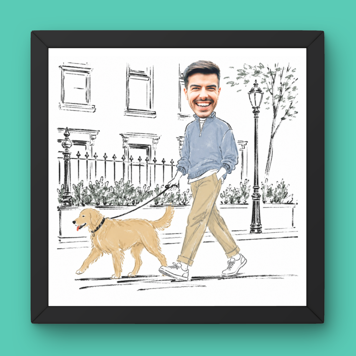 WALKING THE DOG